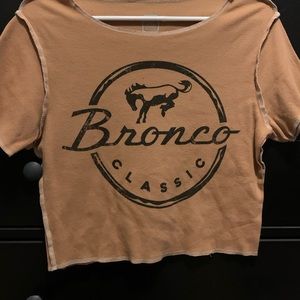 ford bronco target crop top